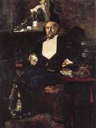 Valentin Serov Portrait of Savva Mamontov china oil painting artist